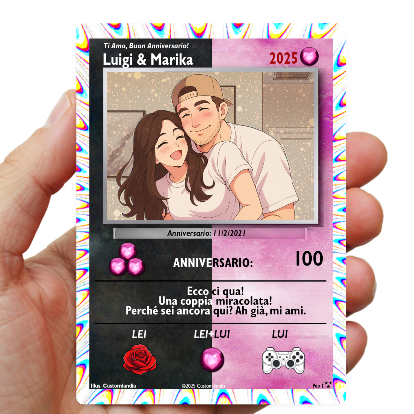 Poké-Carta : TI AMO IN UNA CARTA UNICA E SPECIALE! 😍